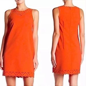 J Crew Laser Cut Shift Dress
